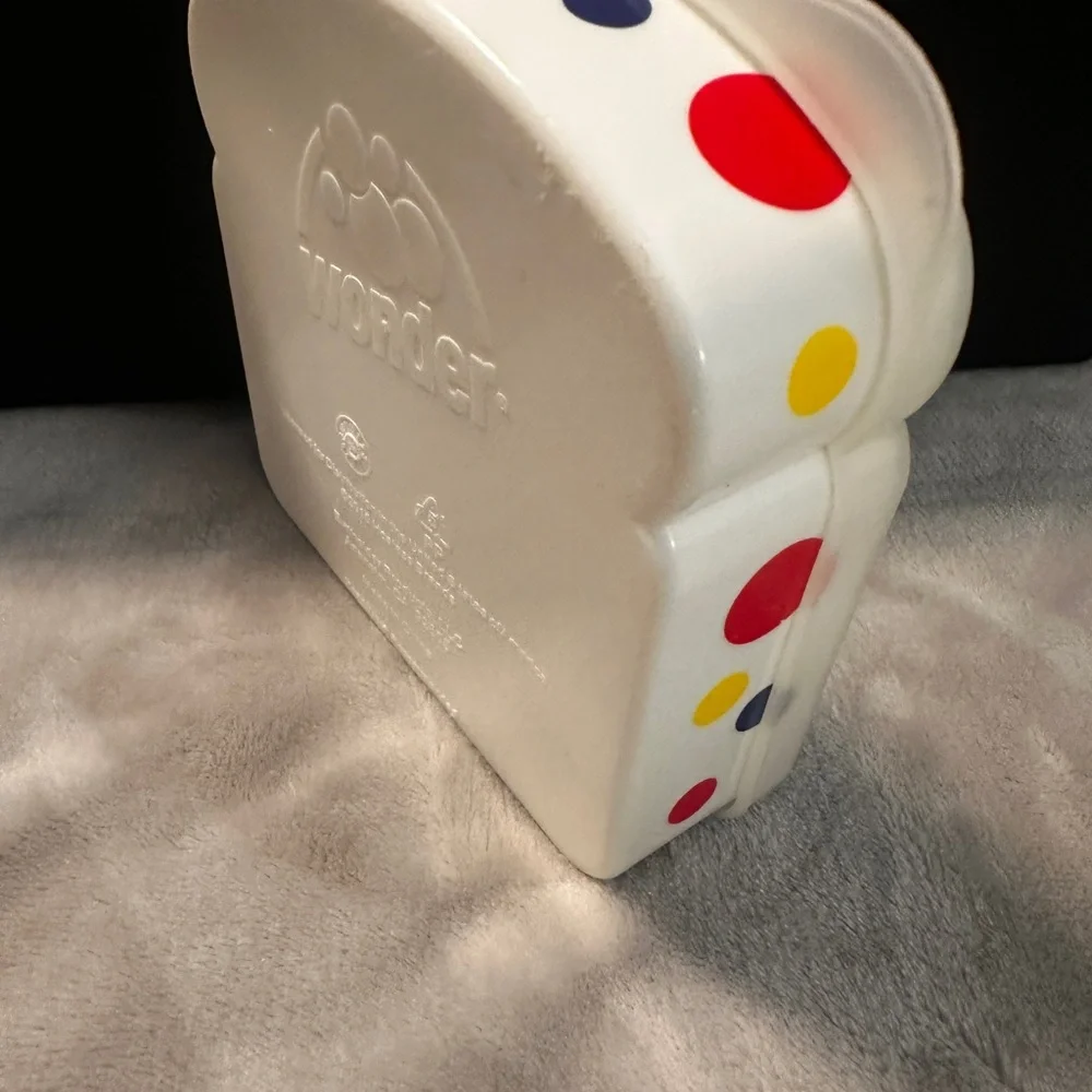 Wonder Bread sandwich container lunch‎ polka dots great condition nostalgia 2010